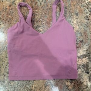 Lululemon Athletica Mauve Tank Top